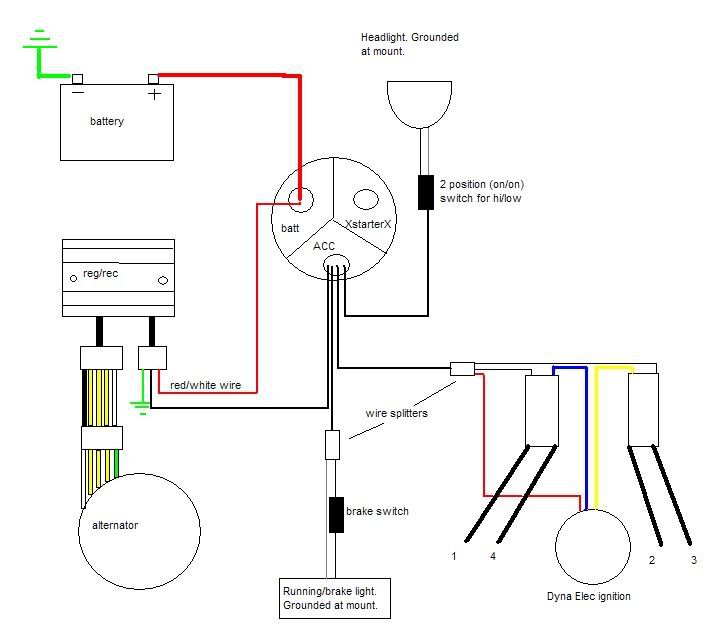Honda cb750 sohc wiring diagram